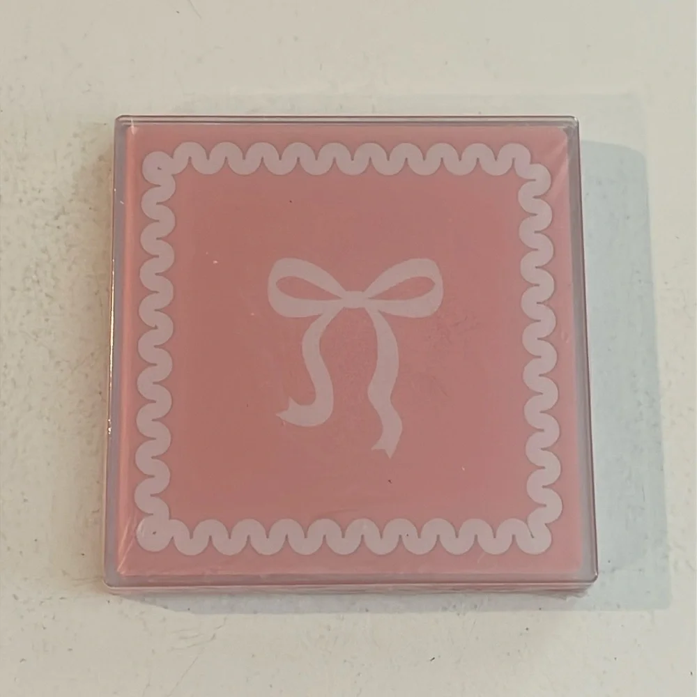 New Target Bullseye Playground Set of 4 Valentine’s Day Bow 🎀 Acrylic Coasters